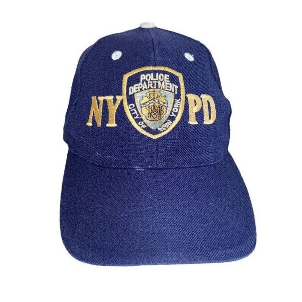 NYPD Hat Kolob Baseball Cap New York‎ Police Department Embroidered OSFA Wool